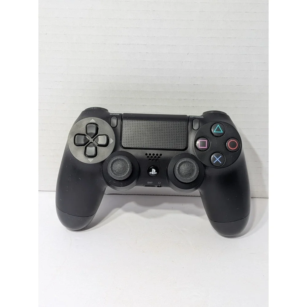 Sony PS4 PlayStation 4 DualShock 4 Wireless Controller Black CUH-ZCT1U - Tested